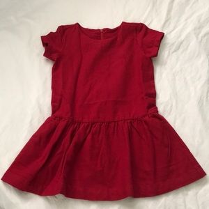 Primary Dress Cherry Red Size 2-3 NWOT